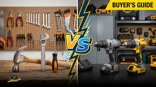 Hand Tools vs Power Tools