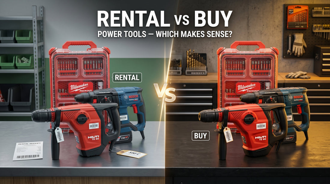 How to Choose Between Renting vs Buying Tools