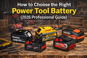 How to Choose the Right Power Tool Battery (2026 Professional Guide)