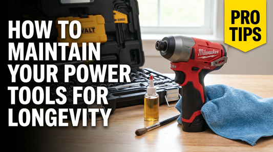 How to Maintain Your Power Tools for Longevity