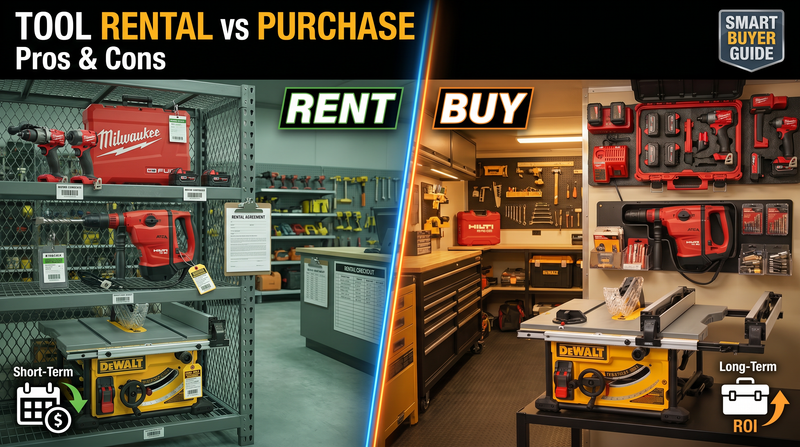 Tool Rental vs Purchase: Which Option Saves You More Money?