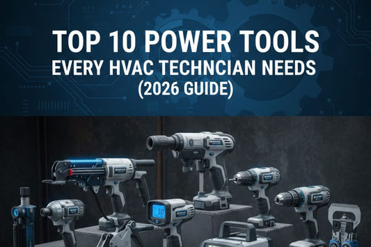 Top 10 Power Tools Every HVAC Technician Needs (2026 Guide)