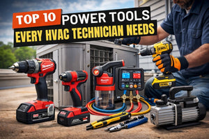 Top 10 Power Tools Every HVAC Technician Needs (2026 Guide)