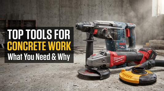 Top Tools for Concrete Work (2026 Contractor Guide)