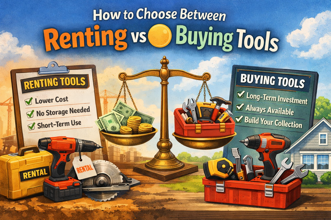How to Choose Between Renting vs Buying Tools