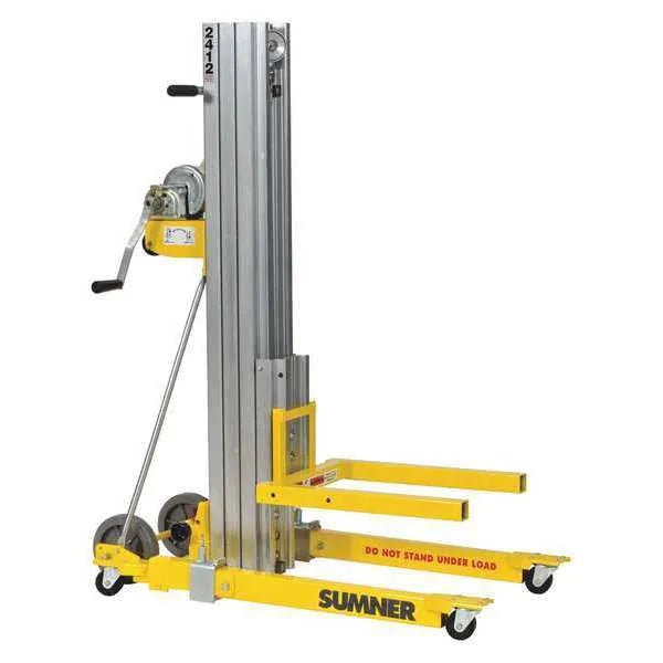Sumner 2412 Material Lift, 12 ft. Maximum Height, 400 lb Capacity (784750)