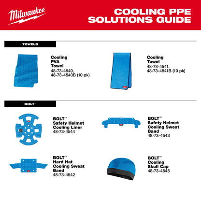 Milwaukee BOLT™ Safety Helmet Cooling Liner (48-73-4544)