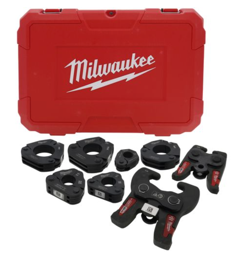 Milwaukee 1/2' - 2' IPS-P Pivoting Press Ring Kit for M18 FORCE LOGIC Press Tools