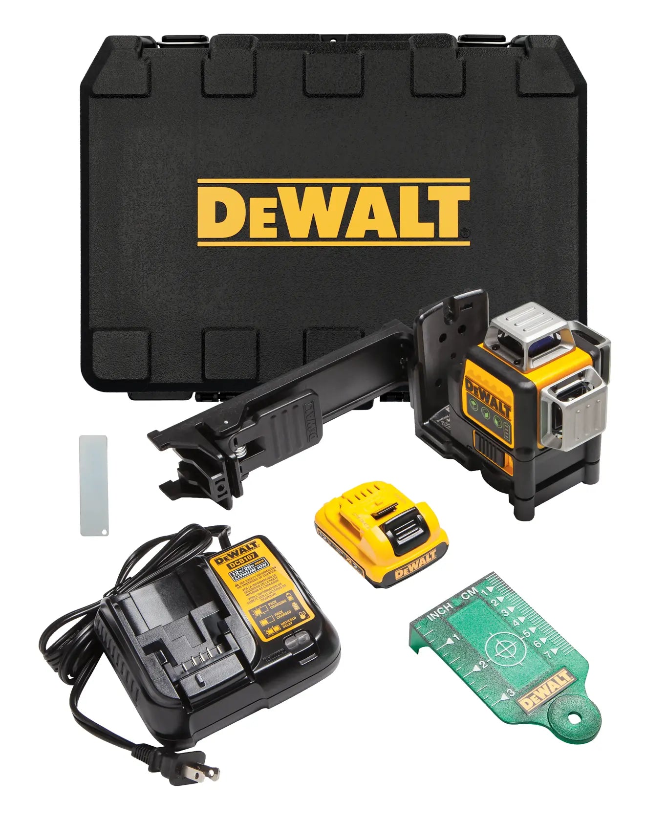 DEWALT GREEN 12V 3 X 360