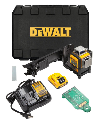 DEWALT GREEN 12V 3 X 360