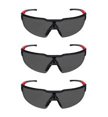 Tinted Anti-Fog Safety Glasses 3 PACK