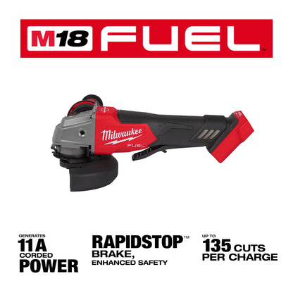 M18 FUEL 4-1/2" / 5" Grinder Paddle Switch, No-Lock