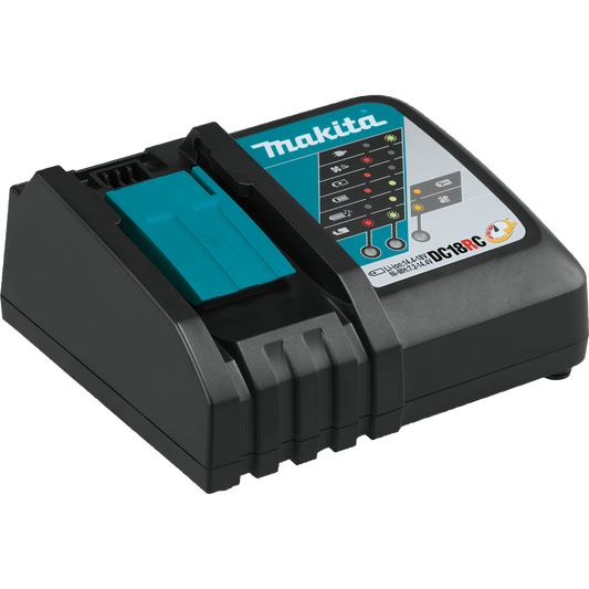 Makita DC18RC Rapid Optimum 18V Lithium-Ion Charger (DC18RC)