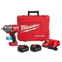 M18 FUEL w/ ONE-KEY HIGH TORQUE IMPACT WRENCH 1/2" FRICTION RING KIT W/ RESISTANT BATTERY