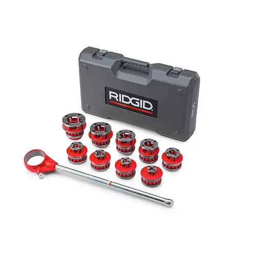 RIDGID 12-R Exposed Ratchet Threader Set, 1/8 - 2 in. NPT (36505)