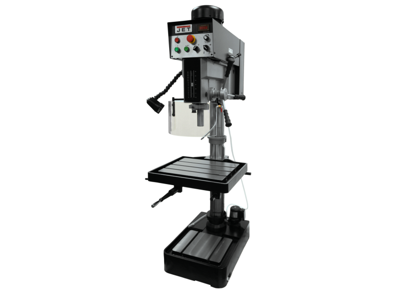 JDP-20EVST-460, Electronic Variable Speed Drill Press, 1-1/2" Drilling Capacity, 2HP, 460V, 3Ph with Forward and Reverse Tapping Capability....     *** Special Order Item ***..  *** All Sales Are Final and Billed At The Time Of the Order ***..  *** No ...