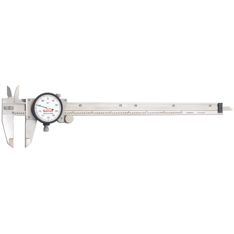 Starrett No. 120AZ-9 Dial Caliper, 0-9 in