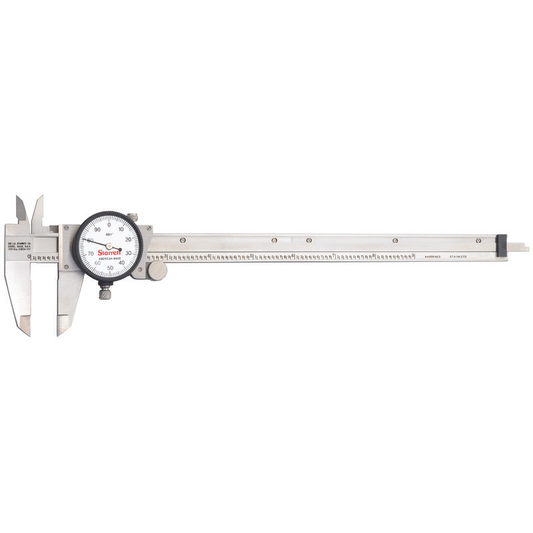 Starrett No. 120AZ-9 Dial Caliper, 0-9 in