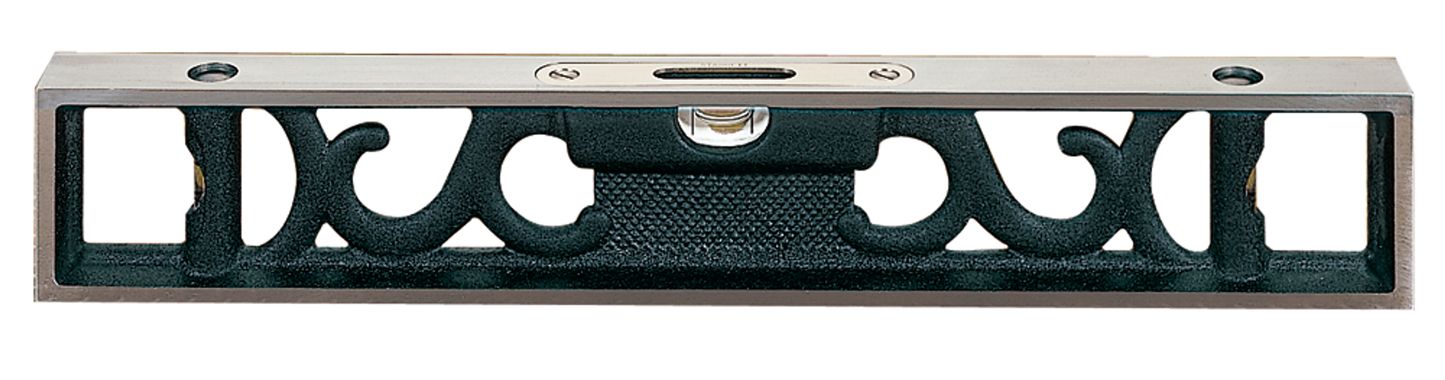 Starrett No. 132-12 Precision Bench Level with Double Plumb Vials, 12 in