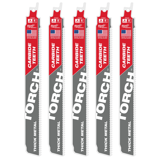 Milwaukee The TORCH™ with CARBIDE TEETH 7T 9L 5PK (48-00-5502)