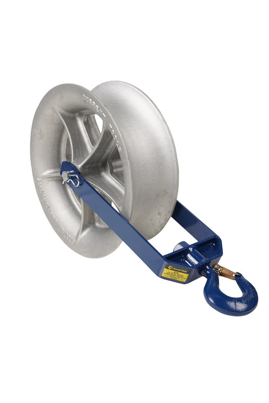 Current Tools 18" Heavy Duty Hook Type Cable Sheave (8,000 LB. Capacity)