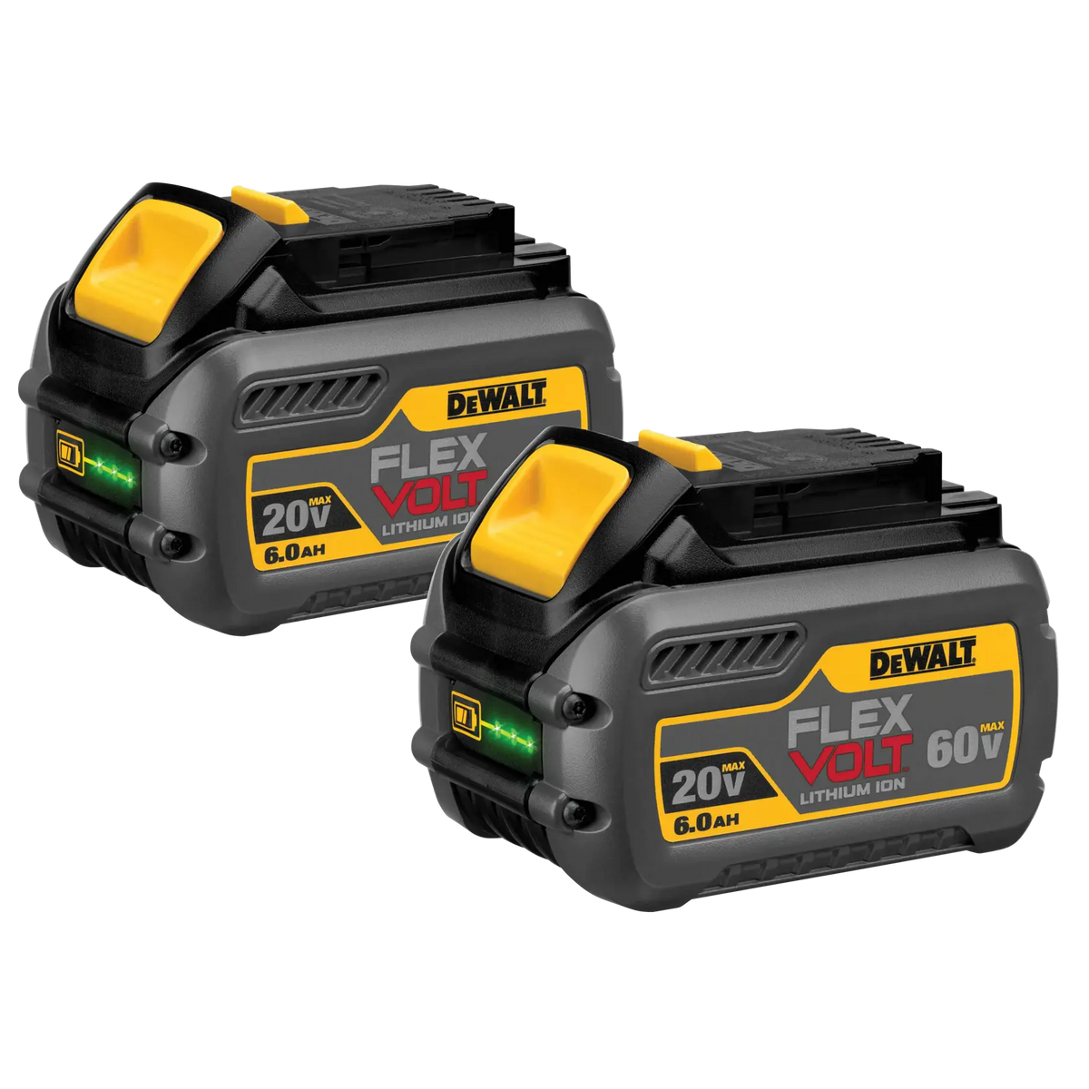 DeWalt 20/60V MAX FLEXVOLT 6.0AH 2-PACK KIT