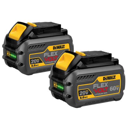 DeWalt 20/60V MAX FLEXVOLT 6.0AH 2-PACK KIT