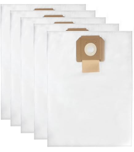 Bosch Fleece Dust Bag for 9-Gallon Dust Extractors (5 Pack) VB090F