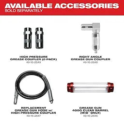 Milwaukee M18™ Cordless 2-Speed Grease Gun (Tool Only) (2646-20)