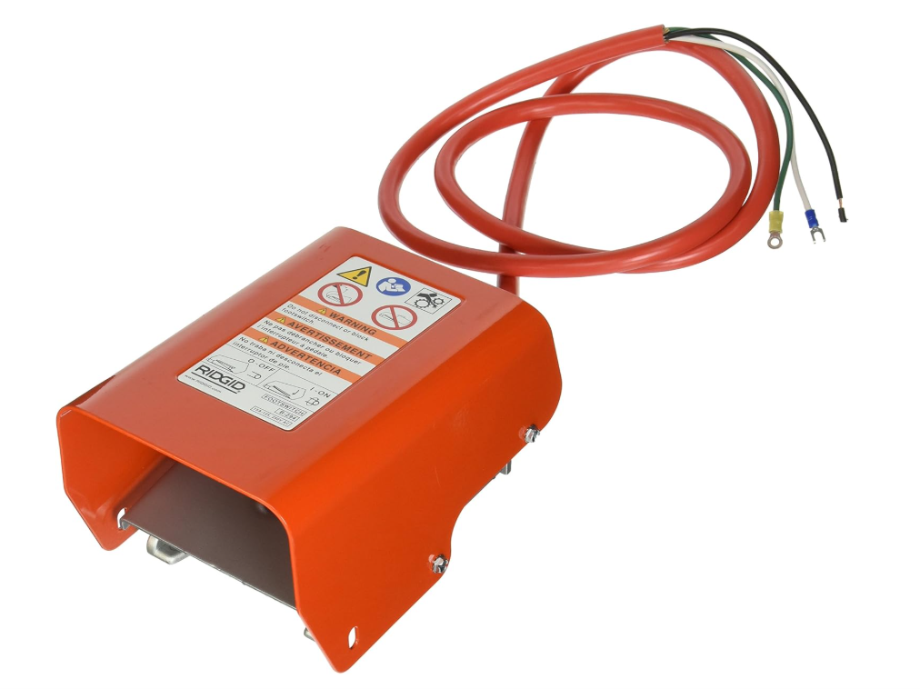 RIDGID 36642 Foot Switch, B-294, 115V