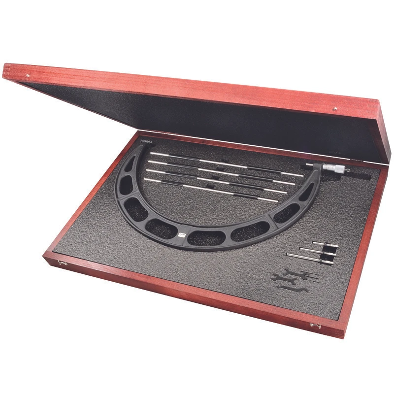 Starrett No. 224ERLZ Interchangeable Anvil Micrometer Set, 16-20 in