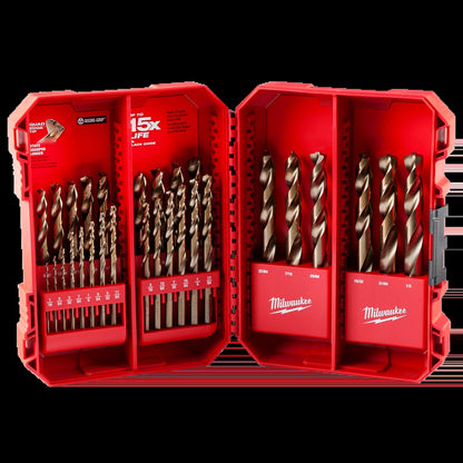 Milwaukee RED HELIX™ Cobalt Drill Bit Set – 29PC (48-89-2332)