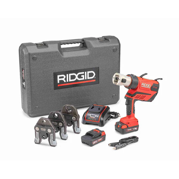 RIDGID RP 350 ProPress Press Tool Kit 1/2 in. to 1 in. with 18V Battery (67058)