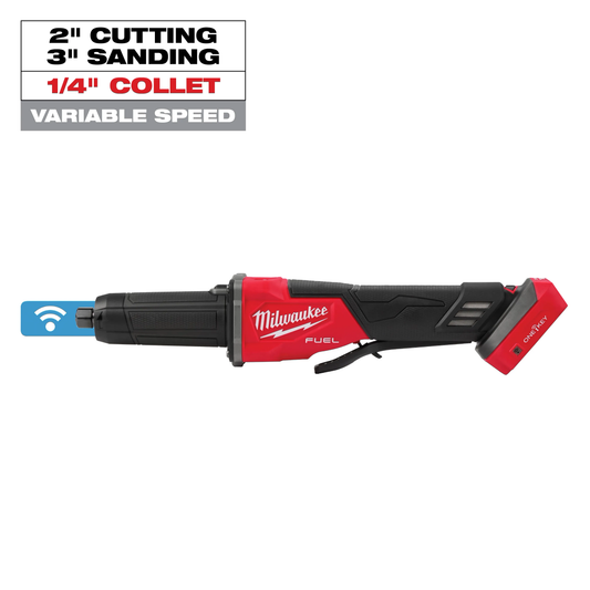 M18 FUEL VARIALBLE SPEED, BRAKING DIE GRINDER, PADDLE SWITCH W/ ONE KEY