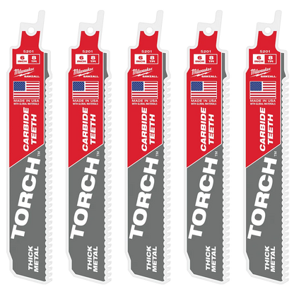 Milwaukee The TORCH™ with CARBIDE TEETH 7T 6L 5PK (48-00-5501)