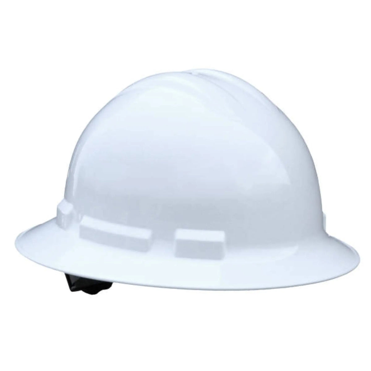 Radians Quartz Full Brim Hard Hat, Ratchet, White, Hargrave Logo (QHR6-WHITE)