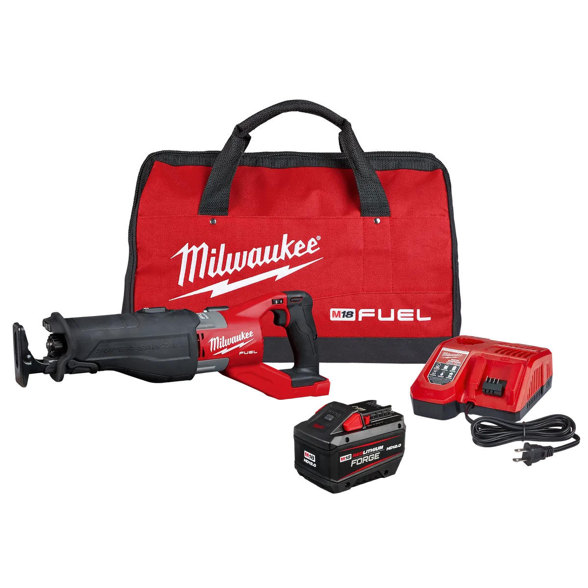 Milwaukee M18 FUEL™ SUPER SAWZALL® Reciprocating Saw Kit (2722-21HD)
