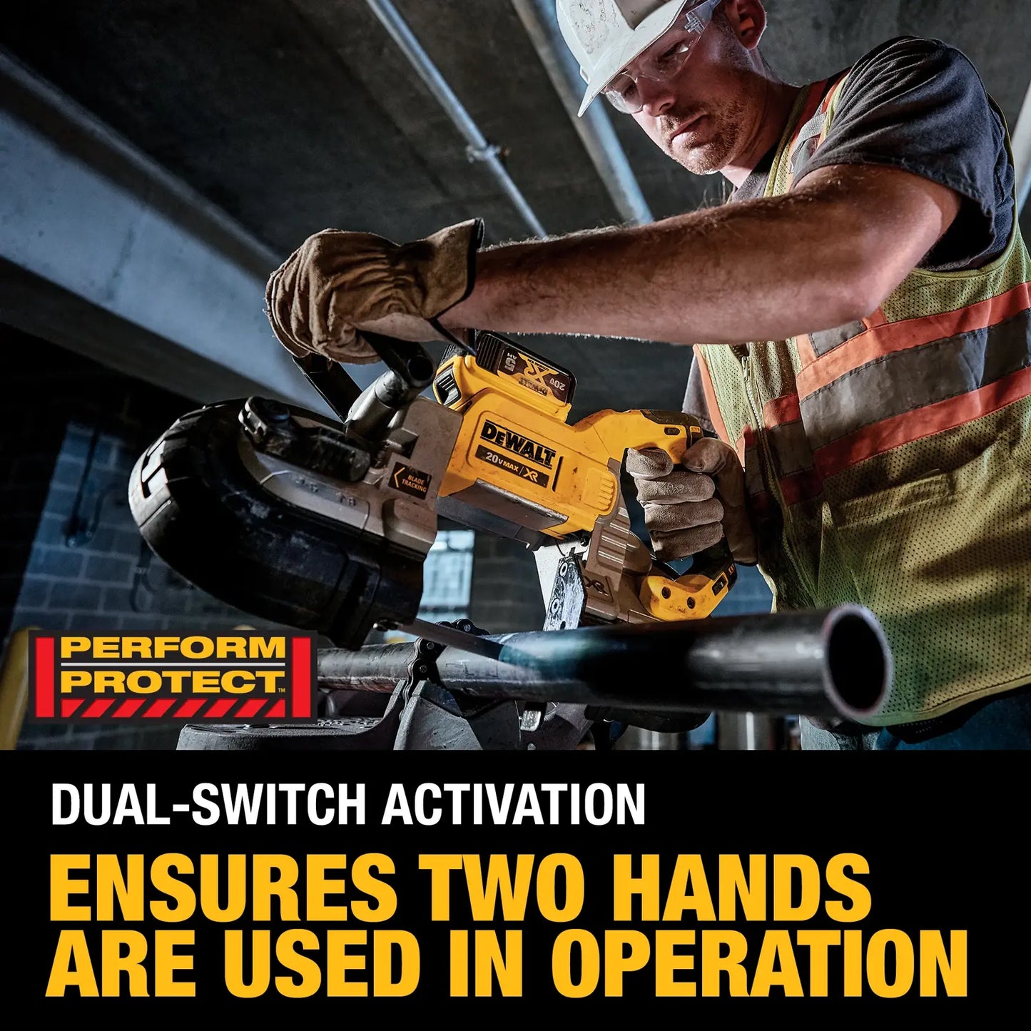 DeWalt 20V MAX DUAL HANDED BANDSAW KIT