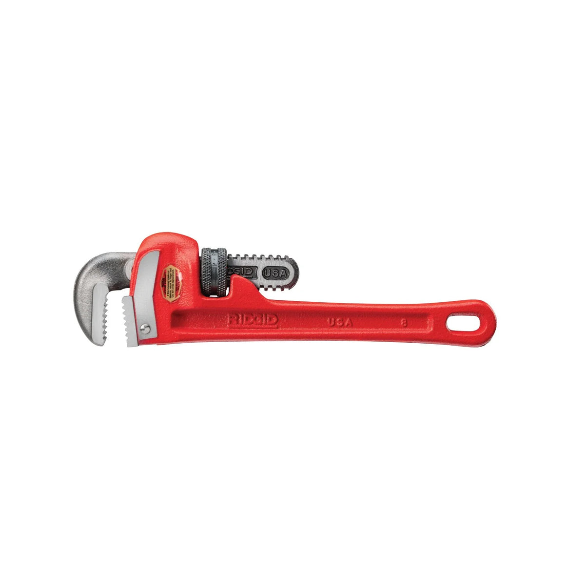 RIDGID 8 in. Heavy-Duty Straight Pipe Wrench (31005)