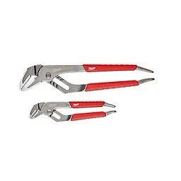 Milwaukee 6" & 10" Comfort Grip Straight Jaw Pliers Set (48-22-6330)