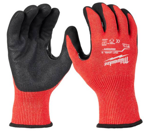 Milwaukee X-Large Cut Level 3 Nitrile Dipped Gloves (Cases of 144)
