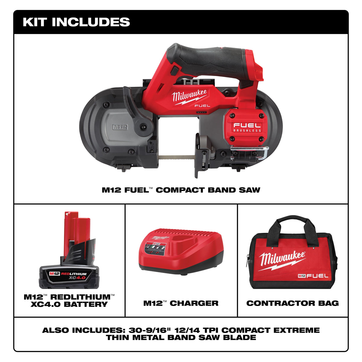 M12 FUEL Compact Band Saw Kit