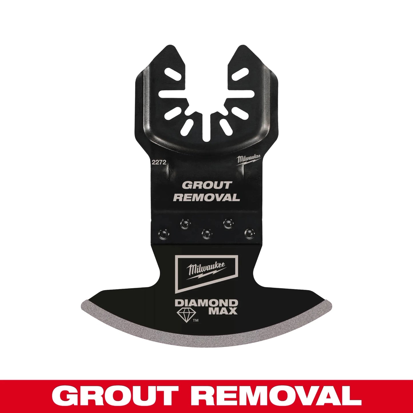 MILWAUKEE UNIVERSAL FIT OPEN-LOC DIAMOND MAX DIAMOND GRIT GROUT RE...