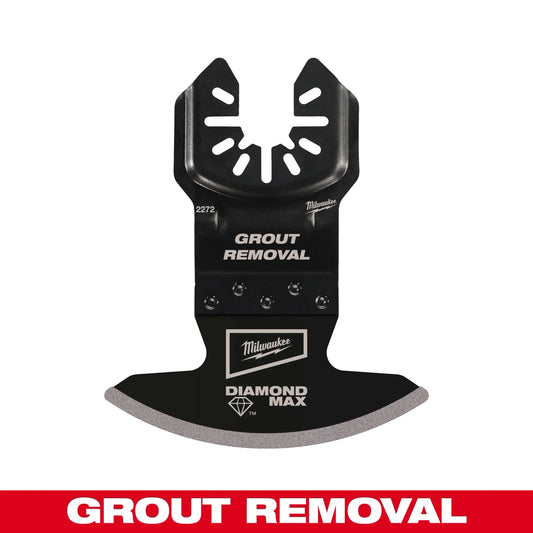 MILWAUKEE UNIVERSAL FIT OPEN-LOC DIAMOND MAX DIAMOND GRIT GROUT RE...
