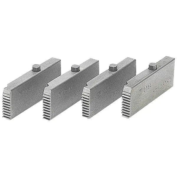 Rothenberger Collins Pipe Dies 1 in. to 2 in. NPT, HSS, Set of 4 (00028R)