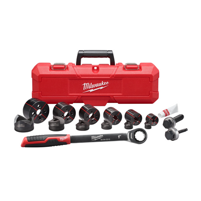 Milwaukee EXACT 1/2" to 2" Hand Ratchet Knockout Set