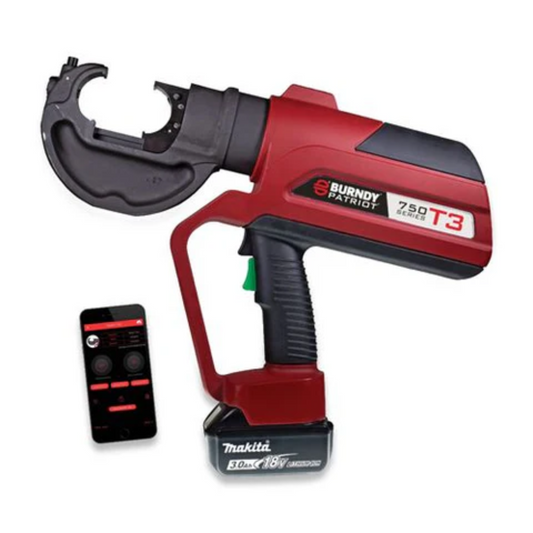 BURNDY 12 TON LI-ION 18V CRIMPER