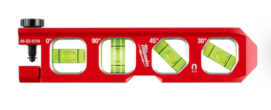 Milwaukee 6.5â€ Pipe Lock Billet Torpedo Level 48-22-5110
