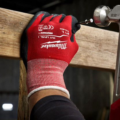 Cut Level 1 Nitrile Dipped Gloves
