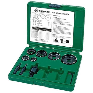 Greenlee Ultra HSS Hole Cutter Kit (930)